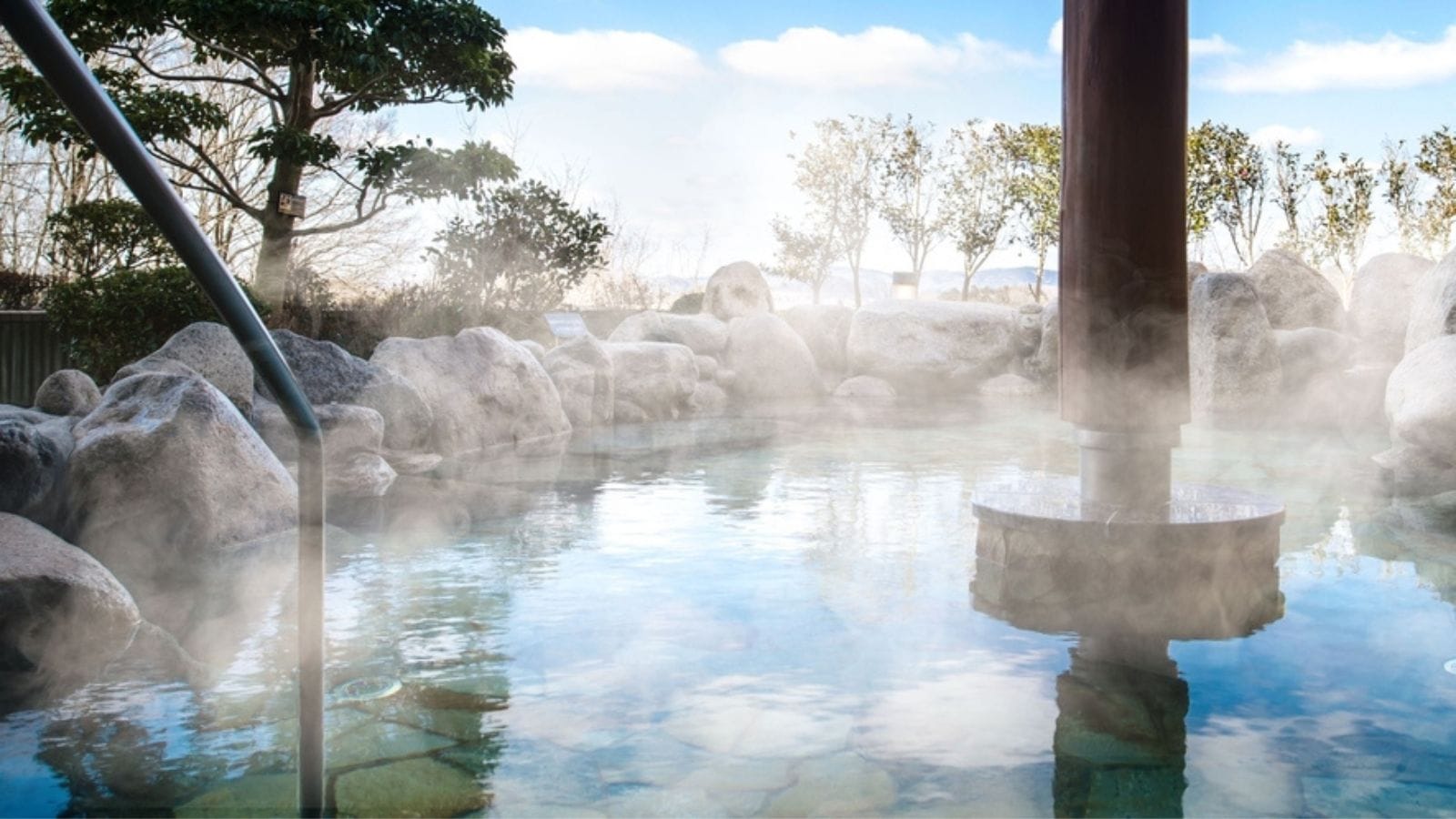 Open-air bath image