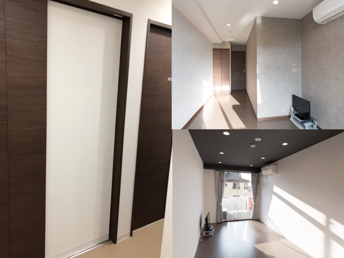 1 room 2 rooms indoor 303 305