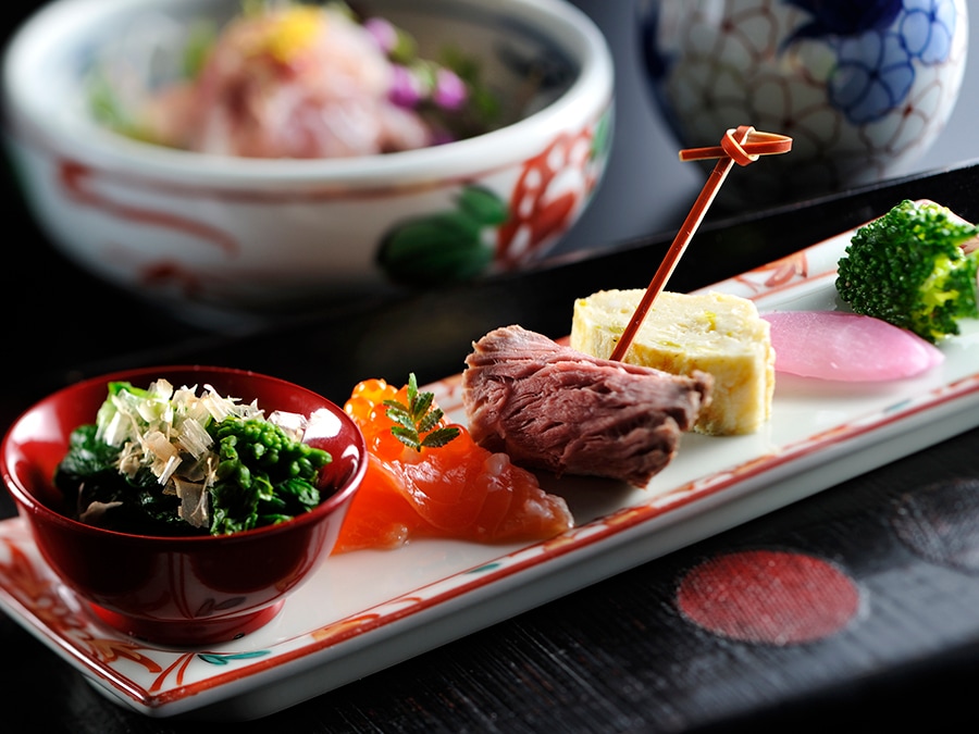 春季菜单示例，开胃菜