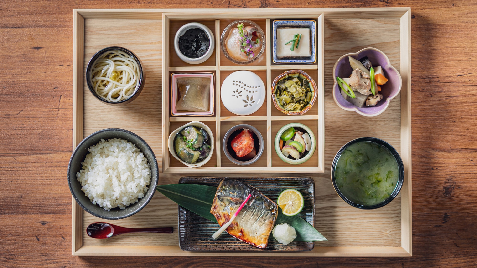 Breakfast menu (Japanese style): "Kokonoka" limited to 30 meals per day.