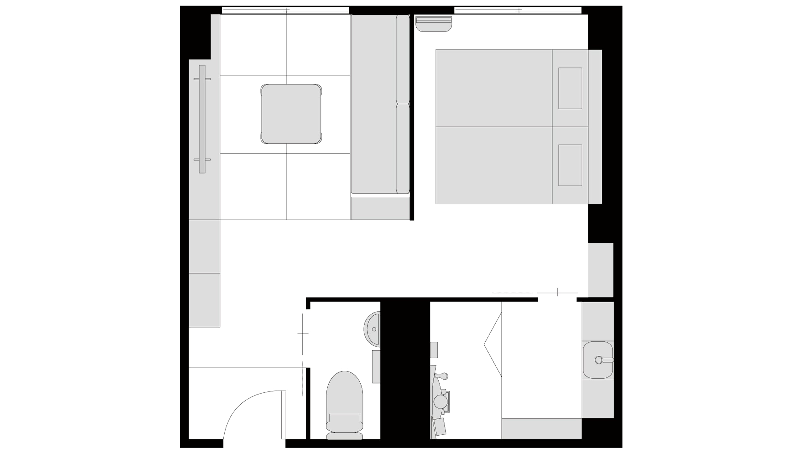 [Non-smoking] ☆Hollywood Twin (Plan)