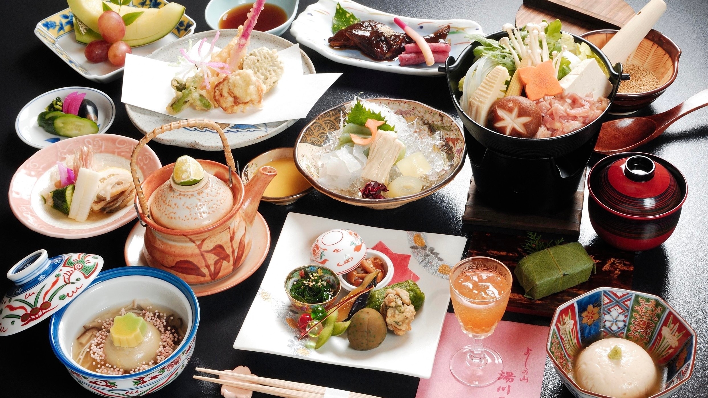 【升级您的晚餐，享用怀石料理♪】为您的特别旅程增添一抹奢华……♪♪