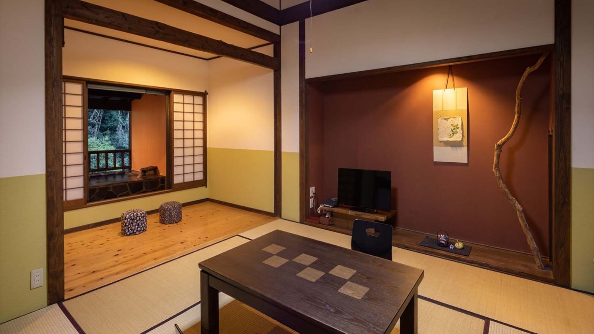 [New storehouse building] Guest rooms