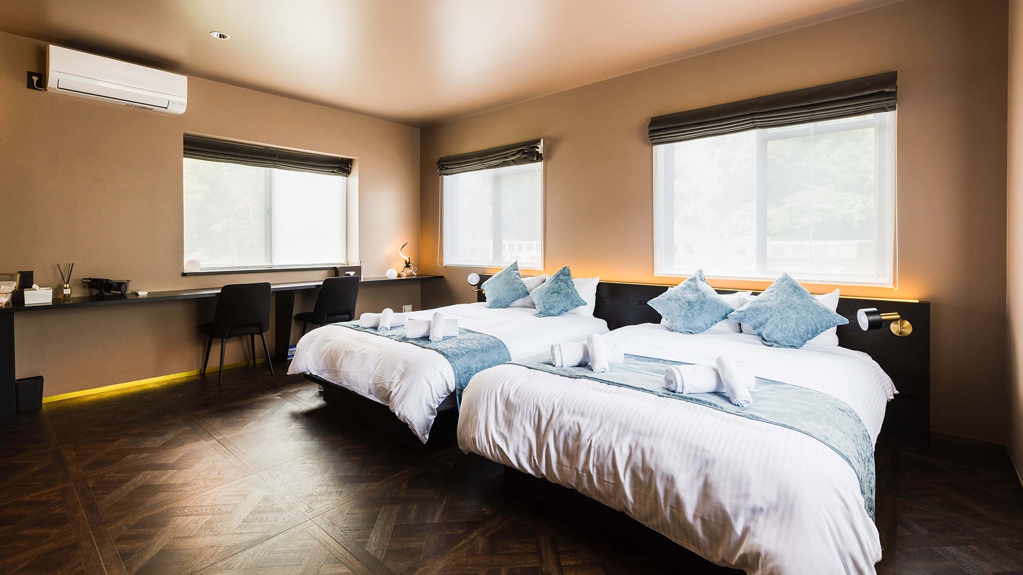 ・[Bedroom 1] A chicly designed bedroom where you can fall asleep peacefully