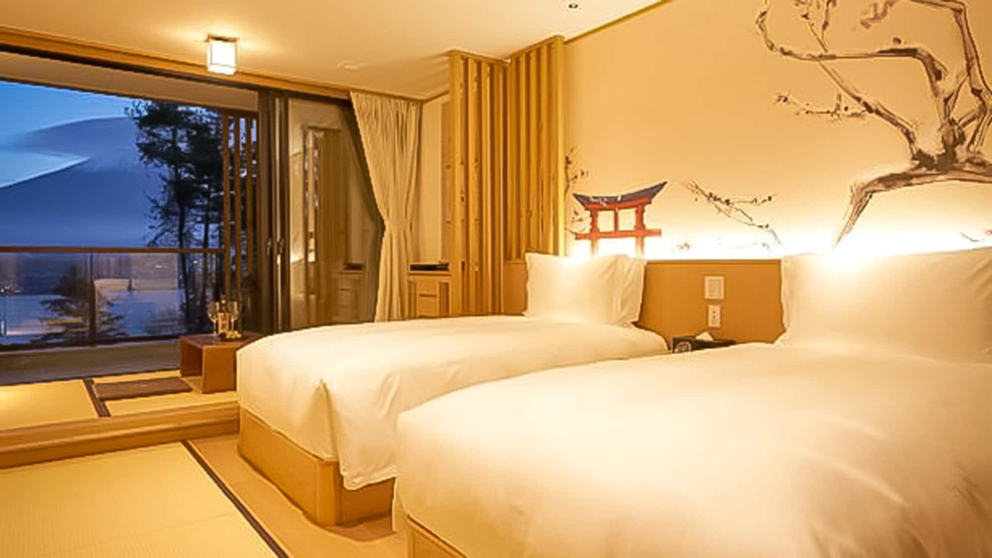 ・[Deluxe example] A spacious room with a balcony