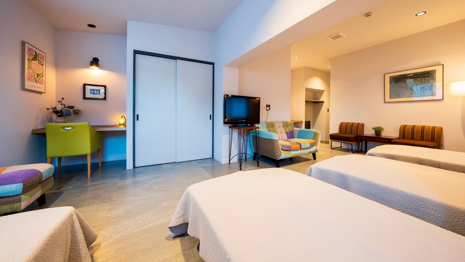 Room 7: Western-style room/Single x 4