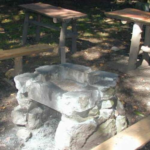 Lava masonry for BBQ