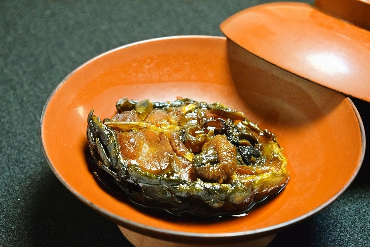 Sweet simmered carp