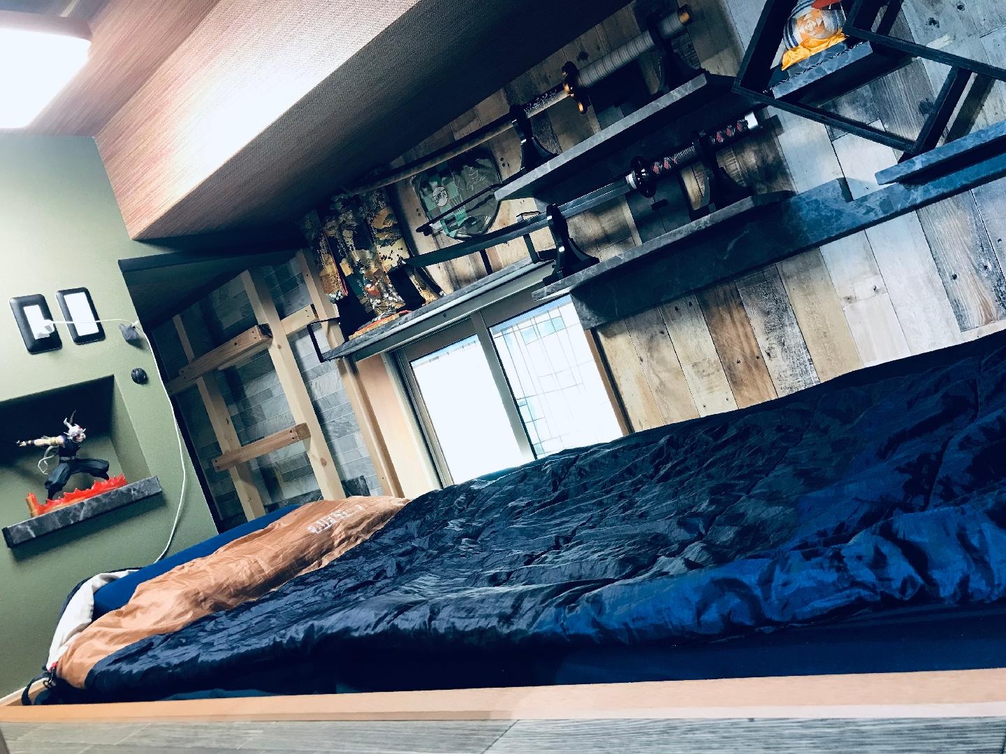 Loft bed: loft area