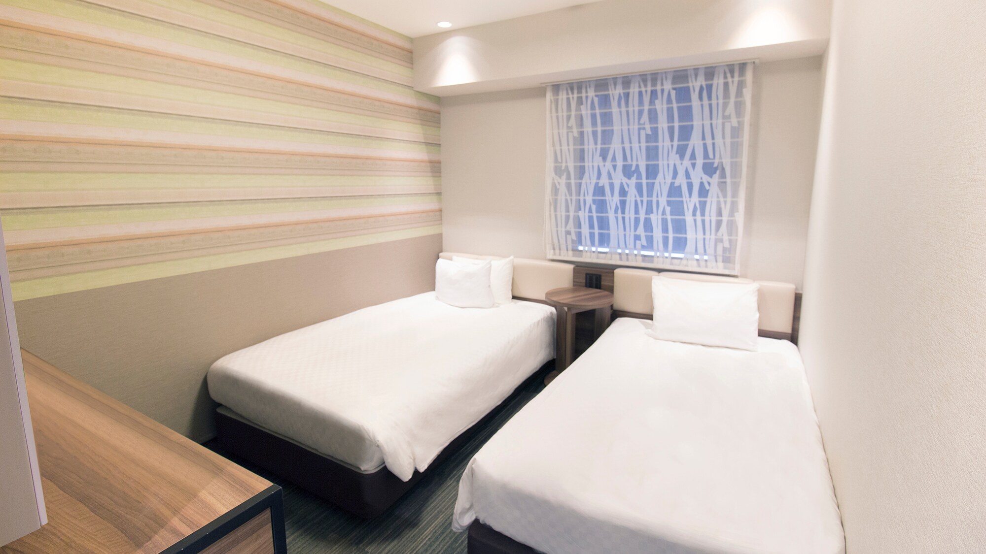 ■小型雙床房：16.1㎡・110cm×195cm、96cm×195cm（席夢思）