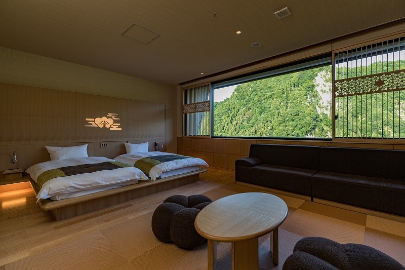 Main building "Nanaore" (Hibiki Valley view)