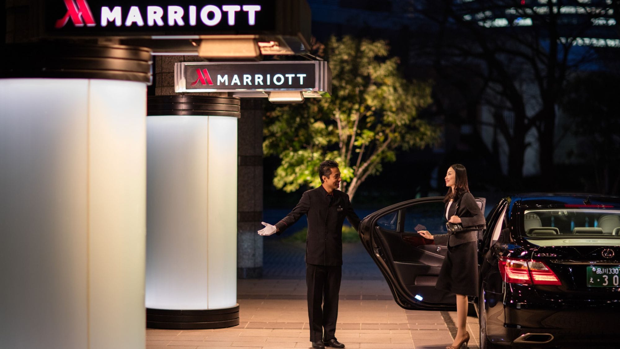 Hotel entrance