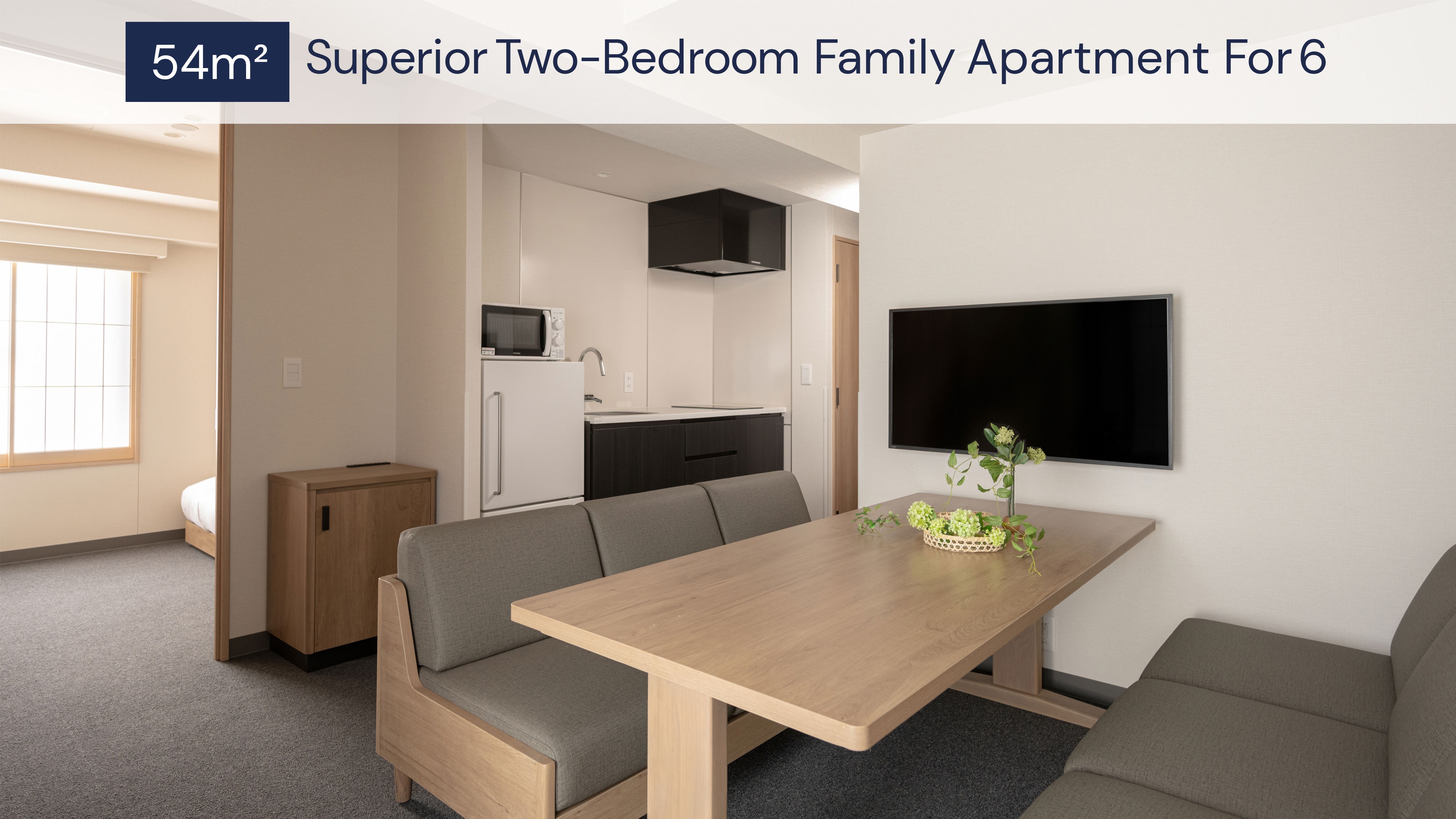 Superior 2 Bedroom Family Apartment - 6 People