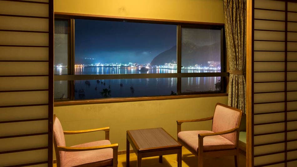可以看到美麗的夜景