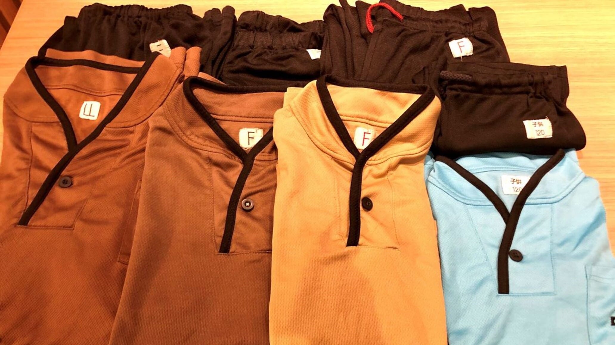 ◆ Various items from children (120 size) to LL are available.