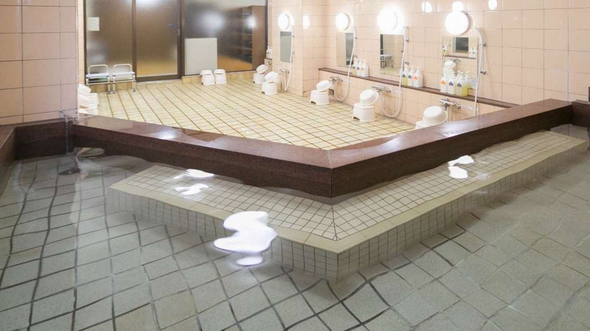 [Bath] Men's large bath/Relax and soothe your fatigue.