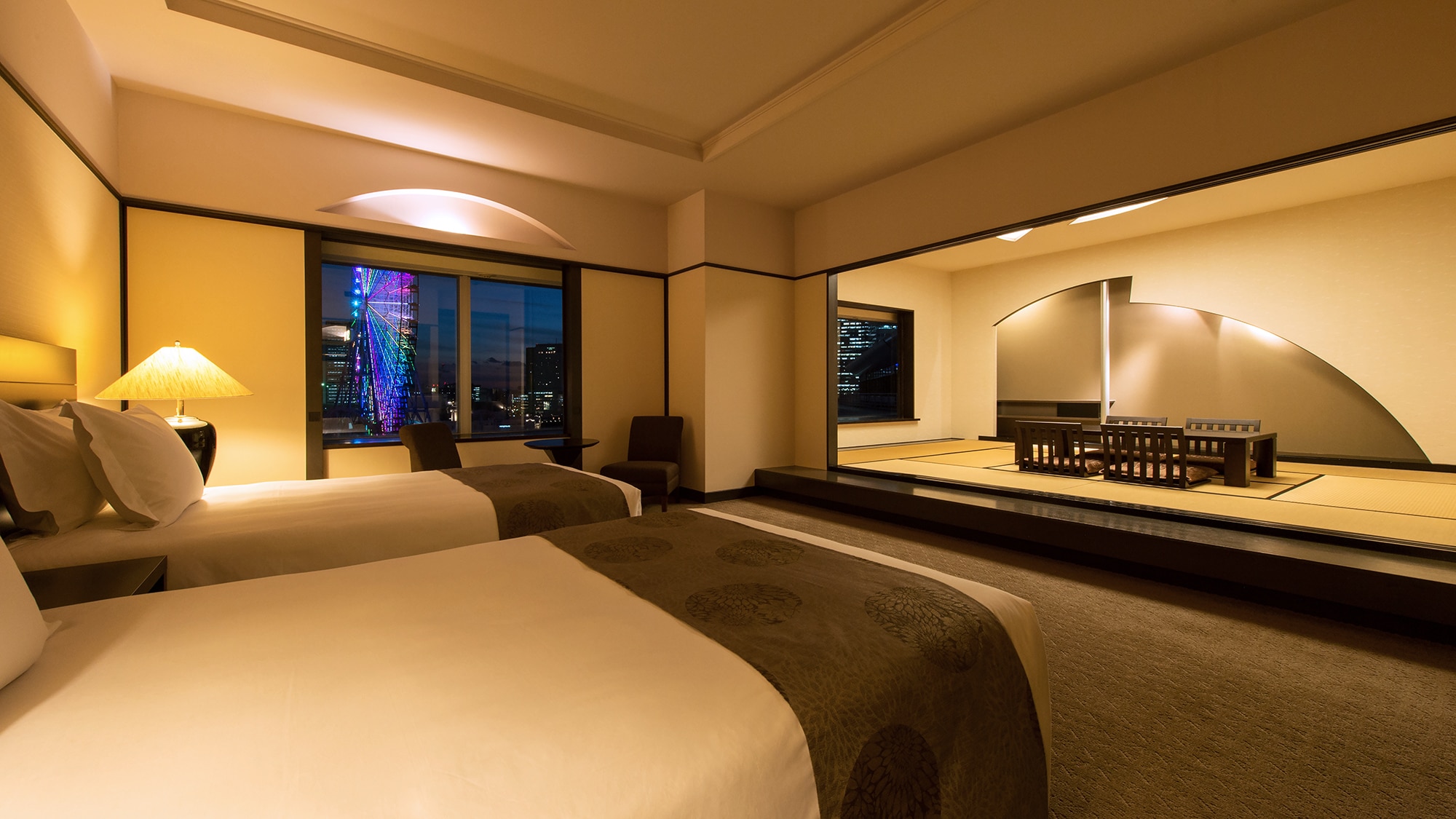 An example of a Japanese-style suite