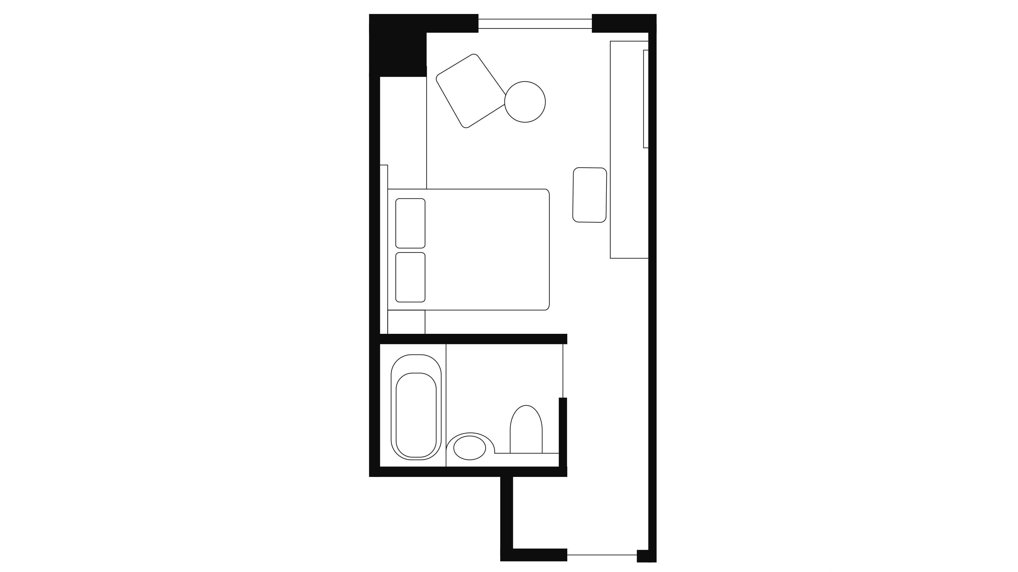 Floor plan: Standard double