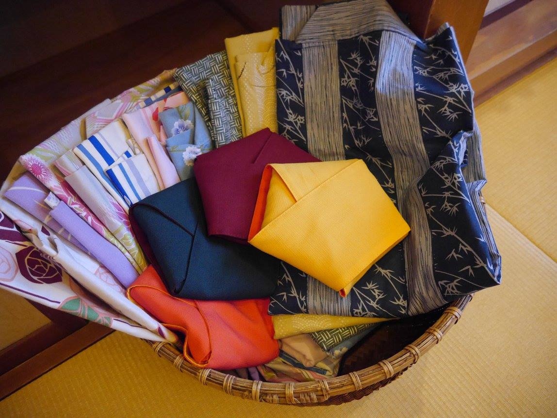 Colored yukata