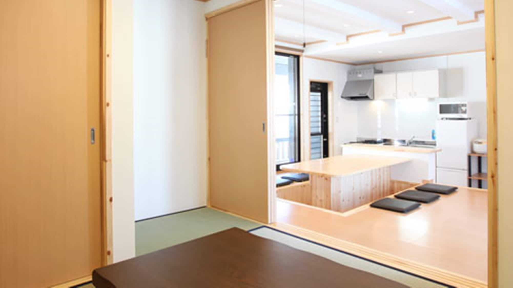 ※【客房範例】日式現代建築內的日式房間（也可用作臥室）