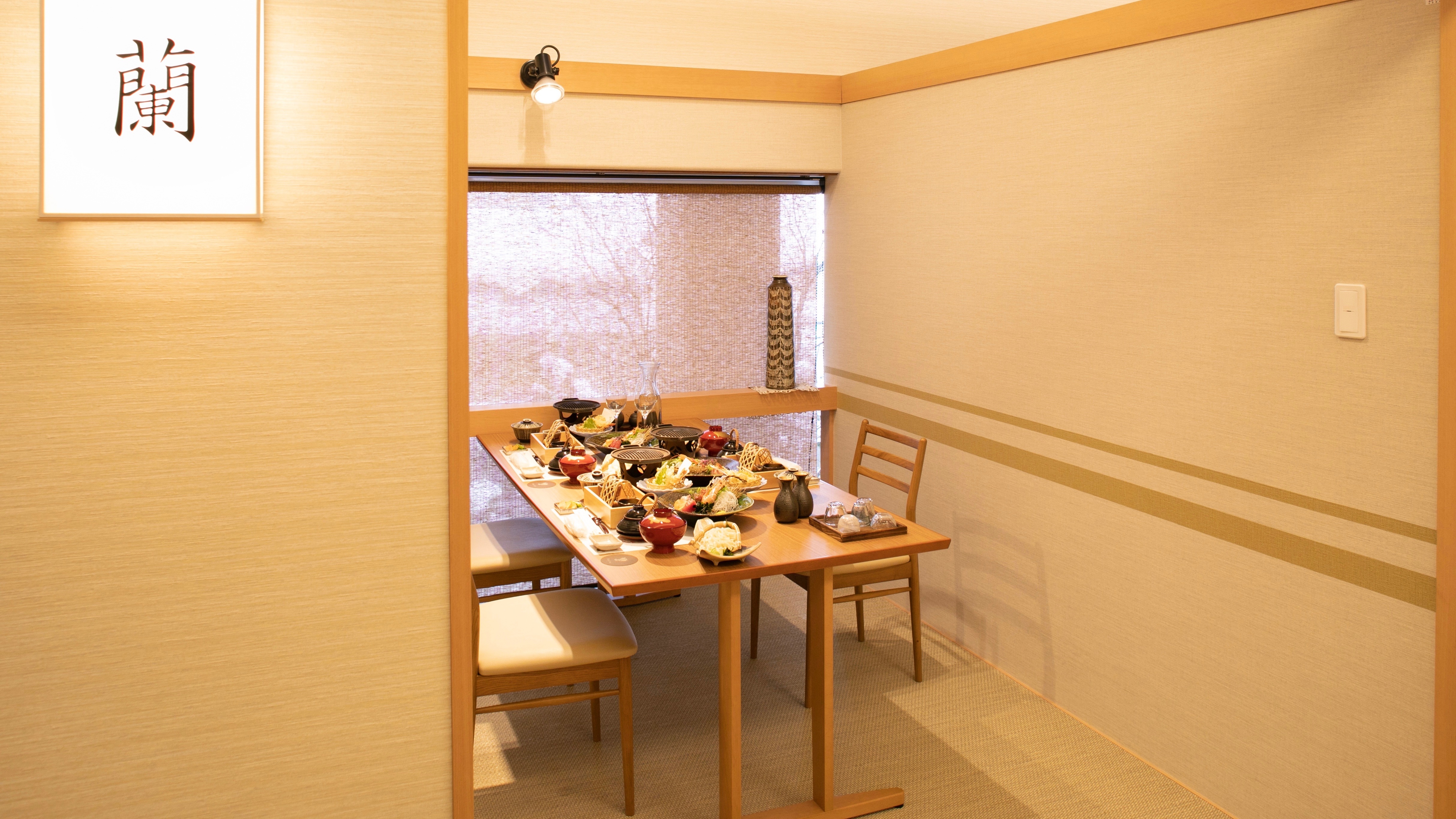 [Private room] Exclusive for accommodation plans where you can dine in a private room. Venue will be chosen at your discretion.