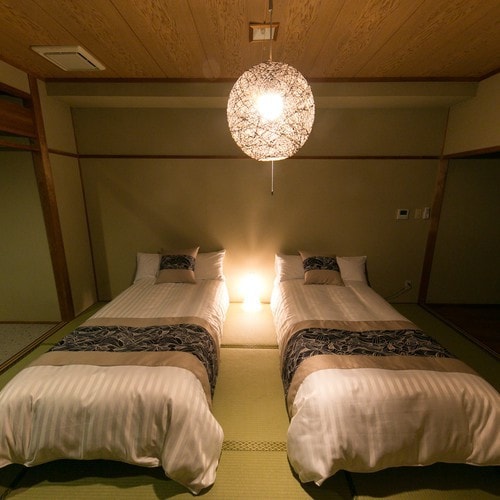 A Japanese-modern room recommended for couples