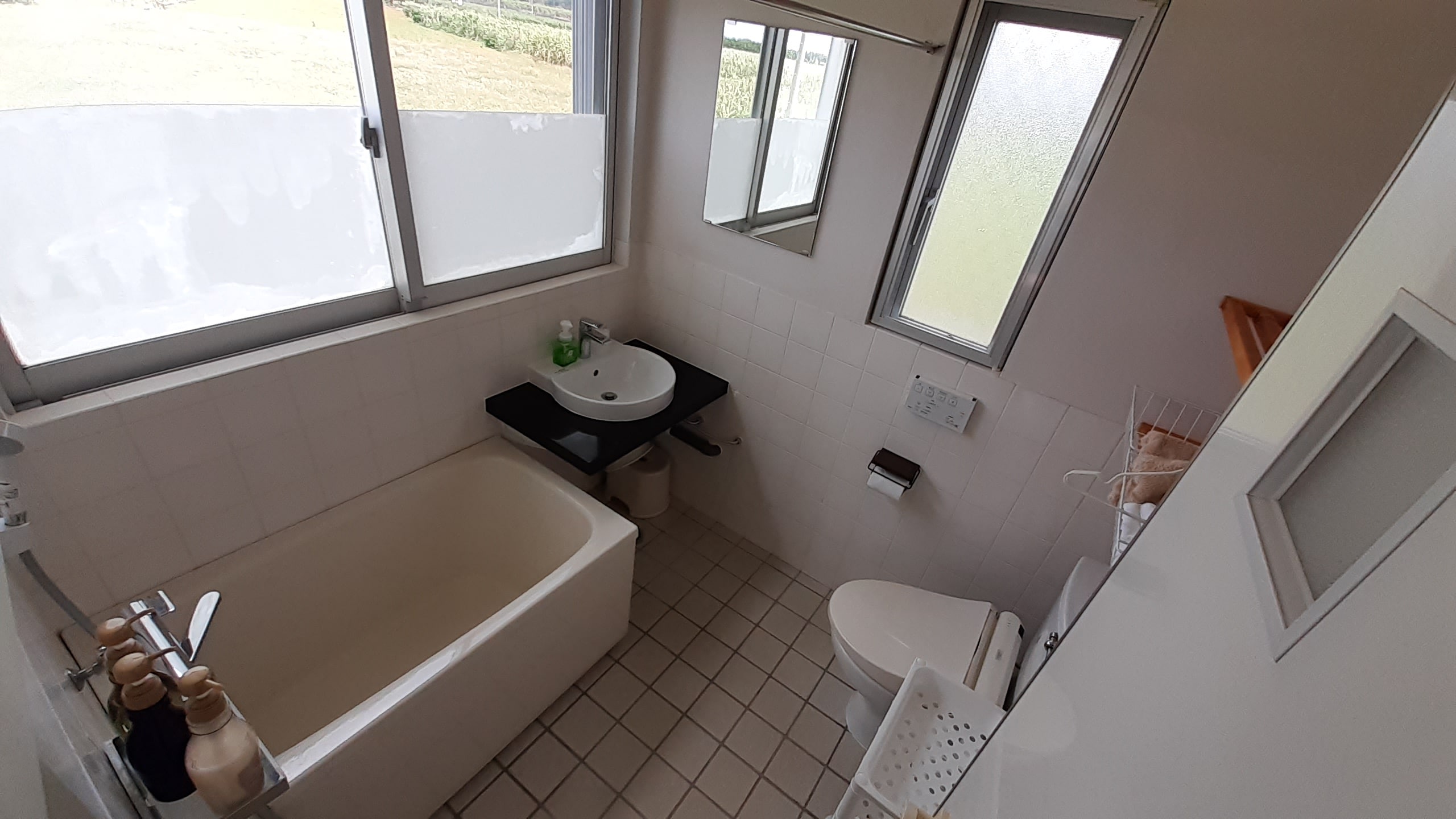 Second floor room bathroom