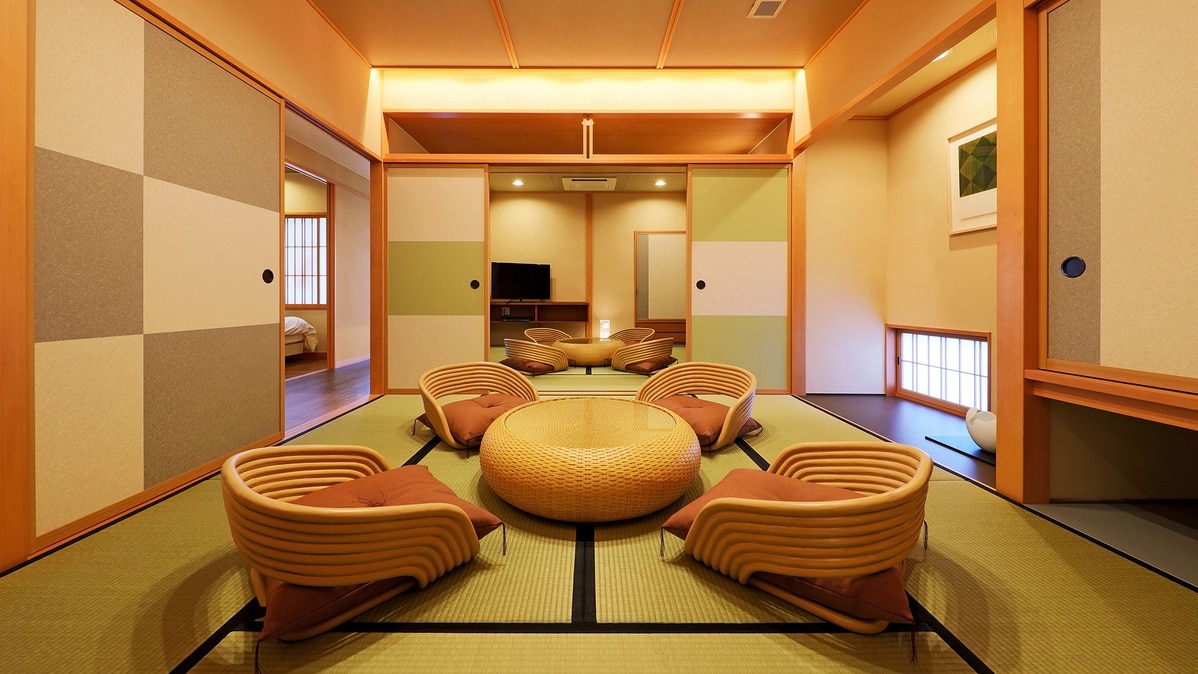 Japanese-style room part of the suite