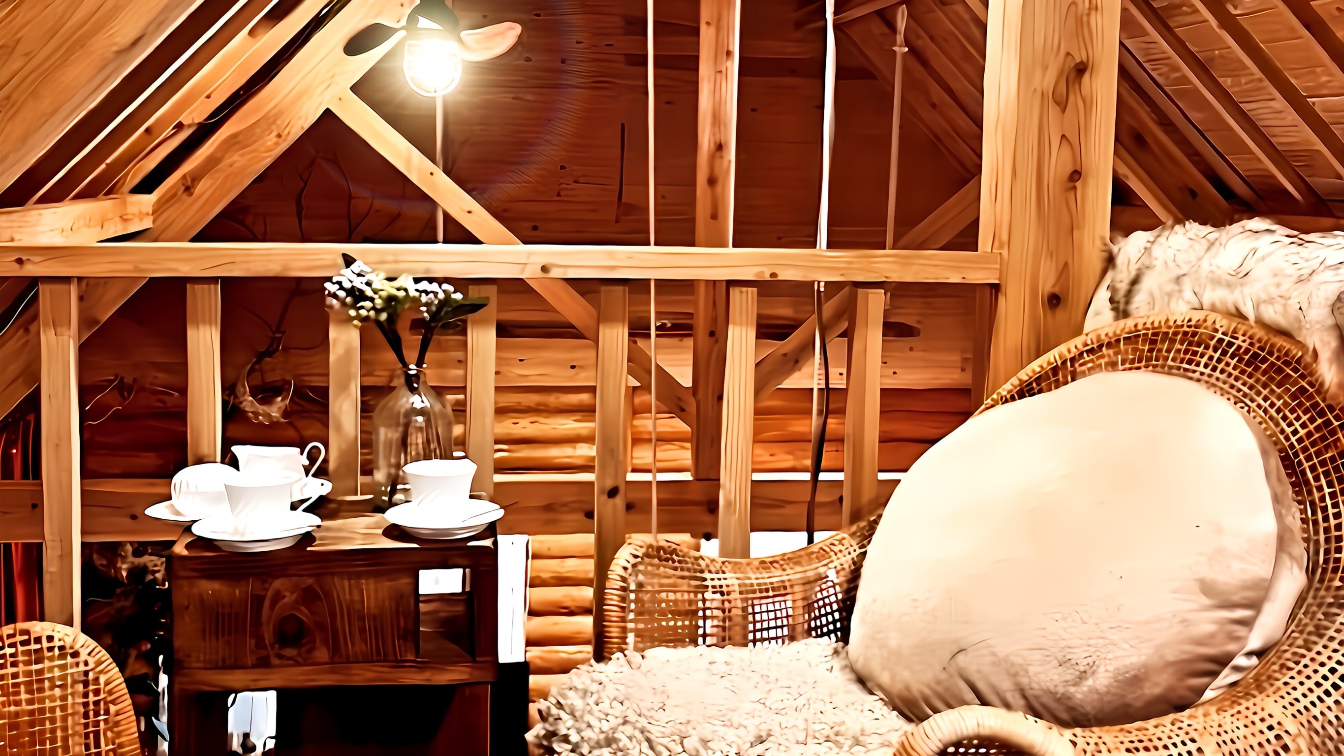 Second floor relaxation space