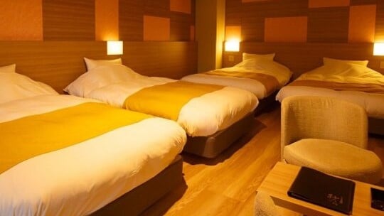 [With hot spring semi-open-air bath] & ldquo; Special room (4 beds / barrier-free) & rdquo; 58㎡ / Non-smoking