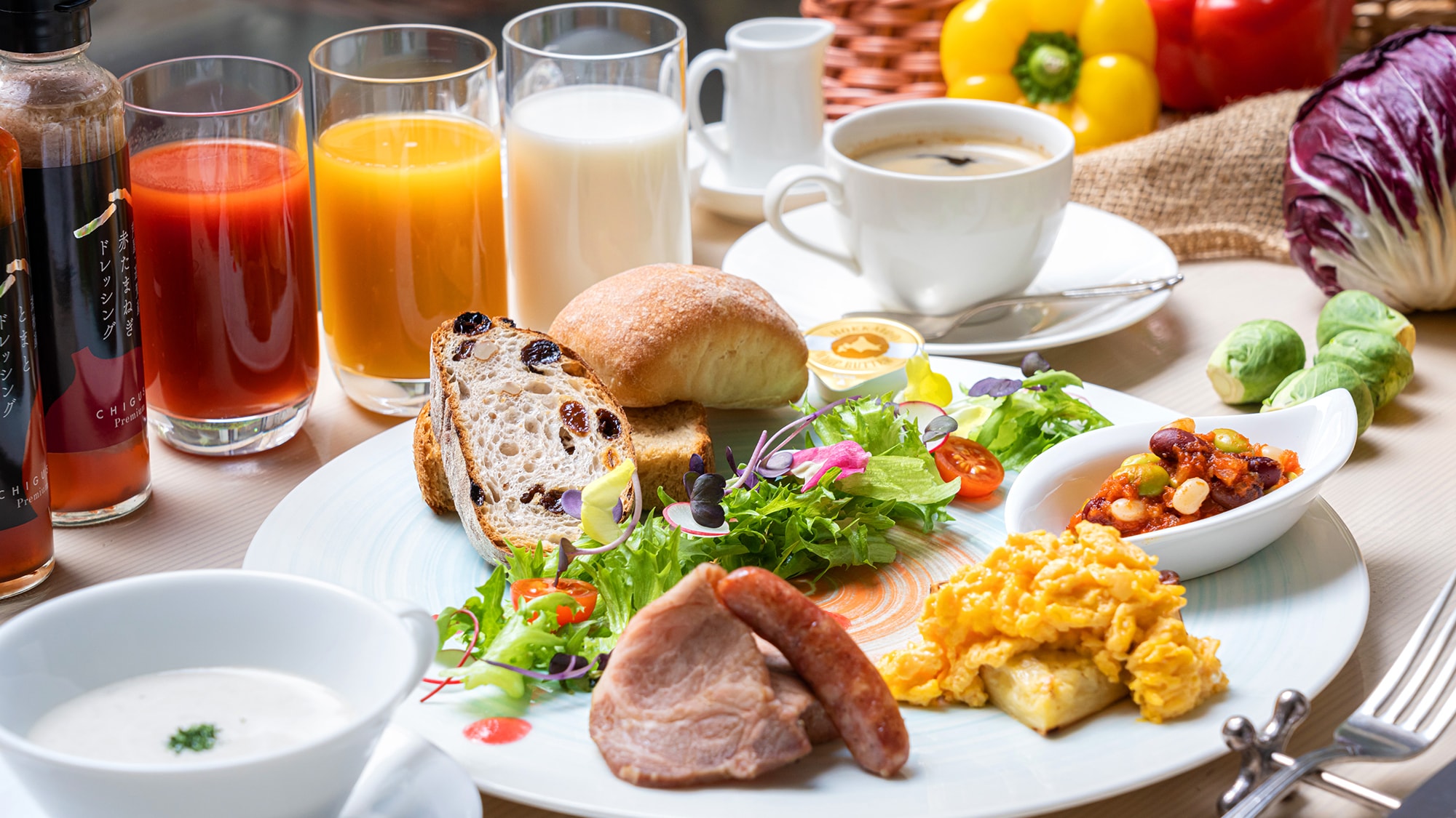 [Western breakfast] Colorful dishes that will make your heart dance from the morning ♪