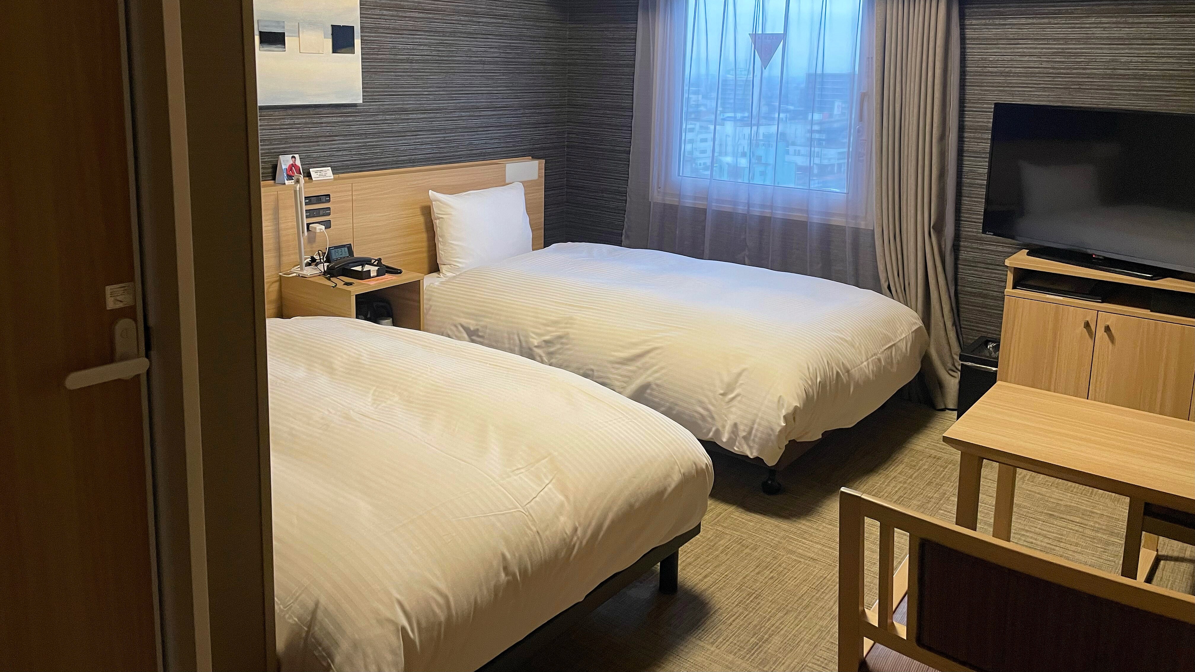 Comfortable Japanese-style twin room
