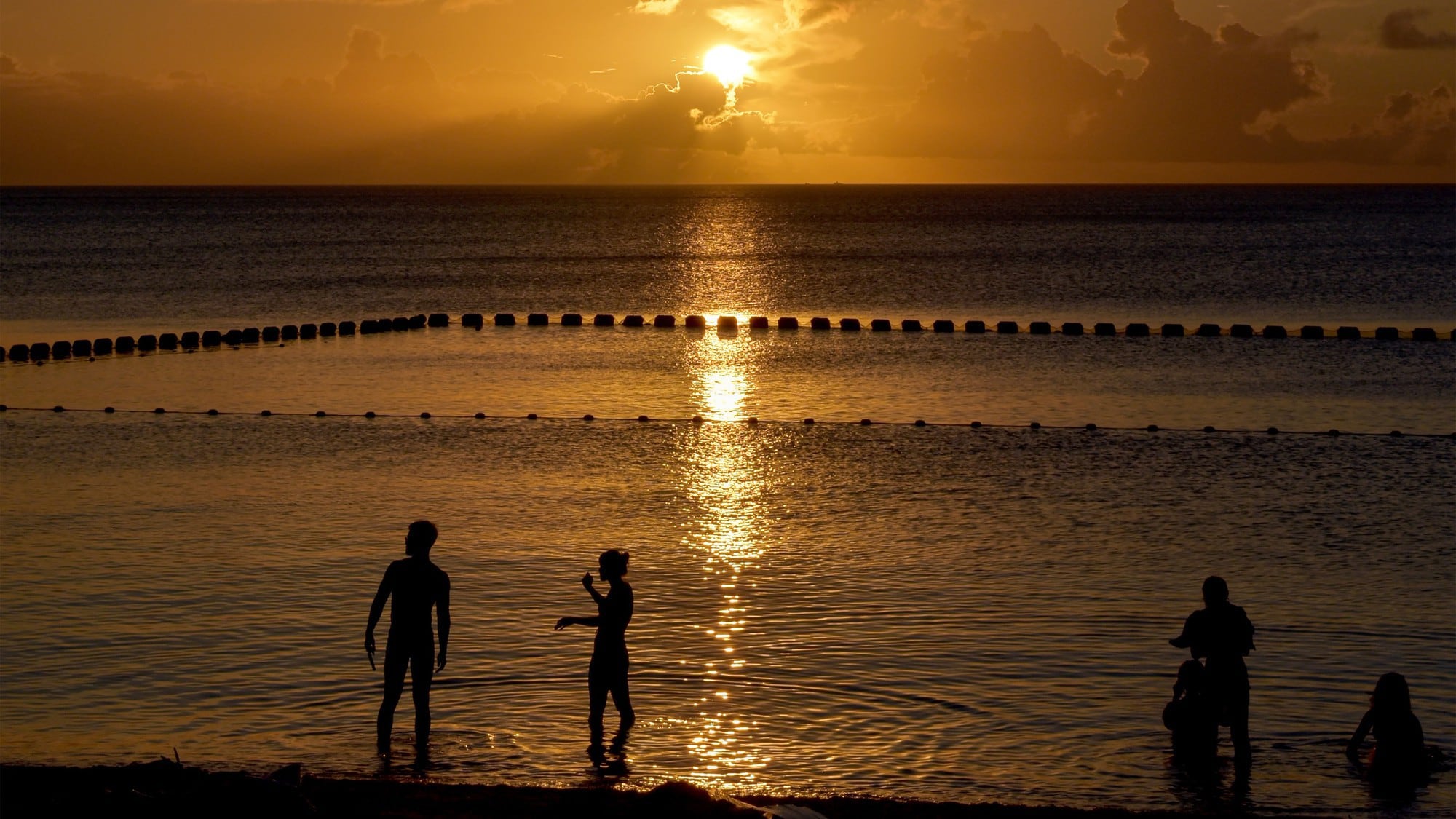Sunset beach