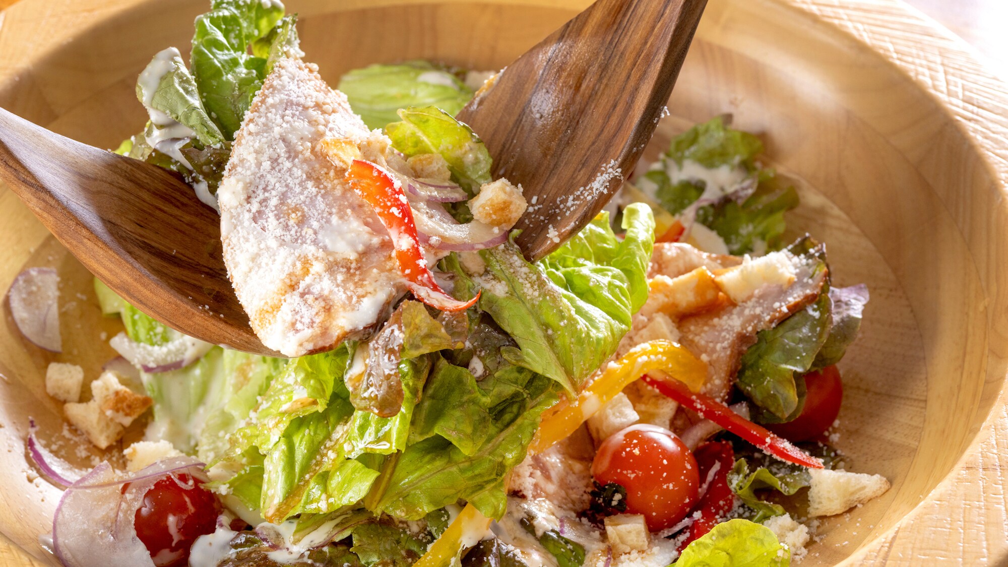 French BBQ Caesar Salad