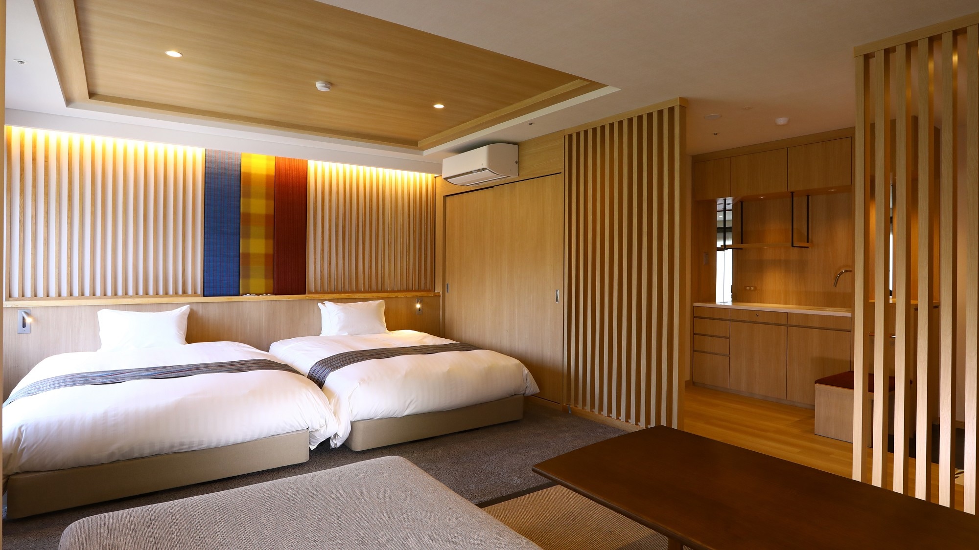 [Kei-] Ini adalah kamar bergaya Jepang-Barat yang lebih kompak dari tipe B-A.