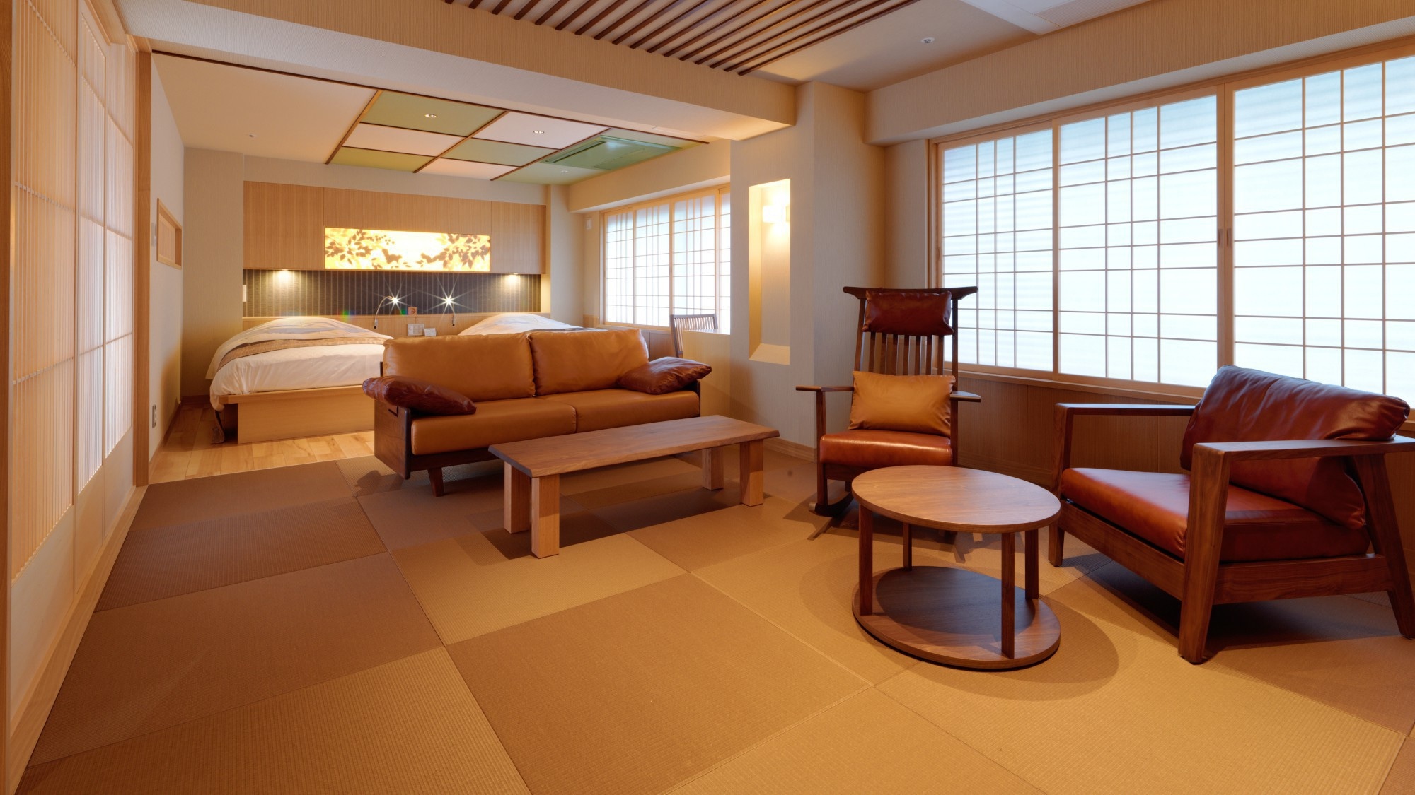 [Main building/Komorebi] DX Japanese-Western room with jet bath/Spacious space for a relaxing moment *Image