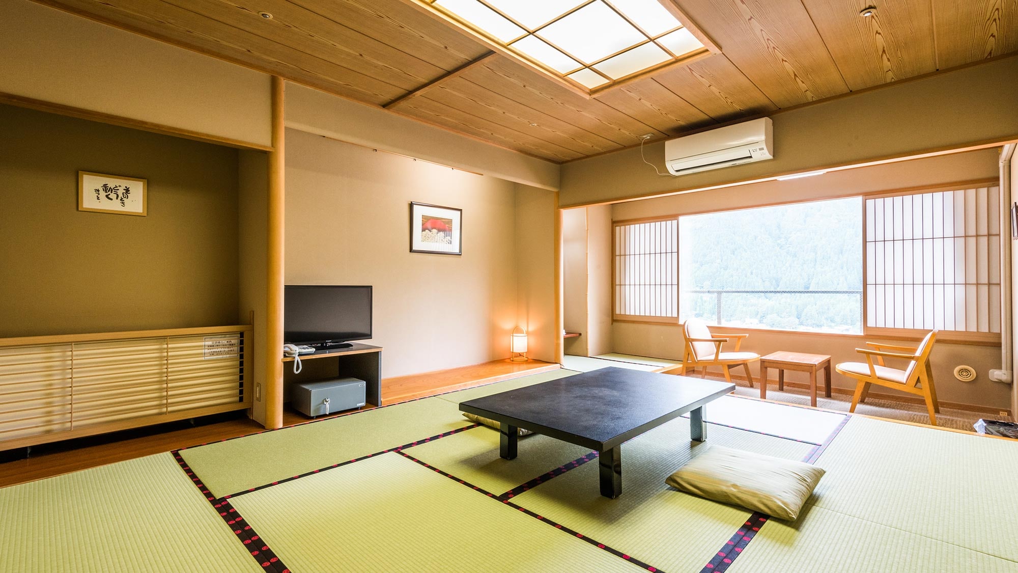 Bangunan baru-kamar bergaya Jepang-10 tikar tatami / bebas rokok / kapasitas ~ 4 orang