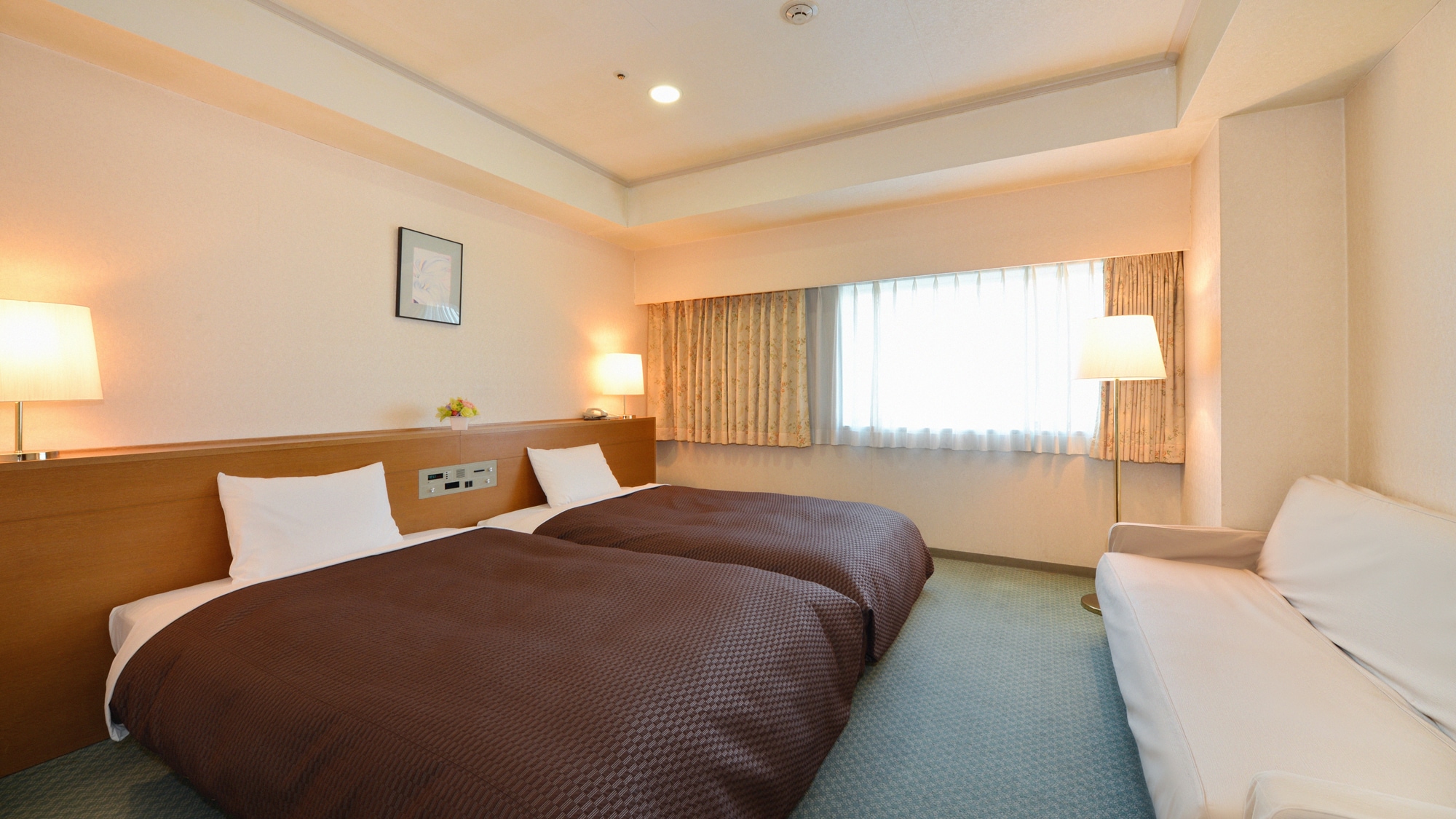 ◆Casual twin room 24 square meters (can be used by 3 people!)