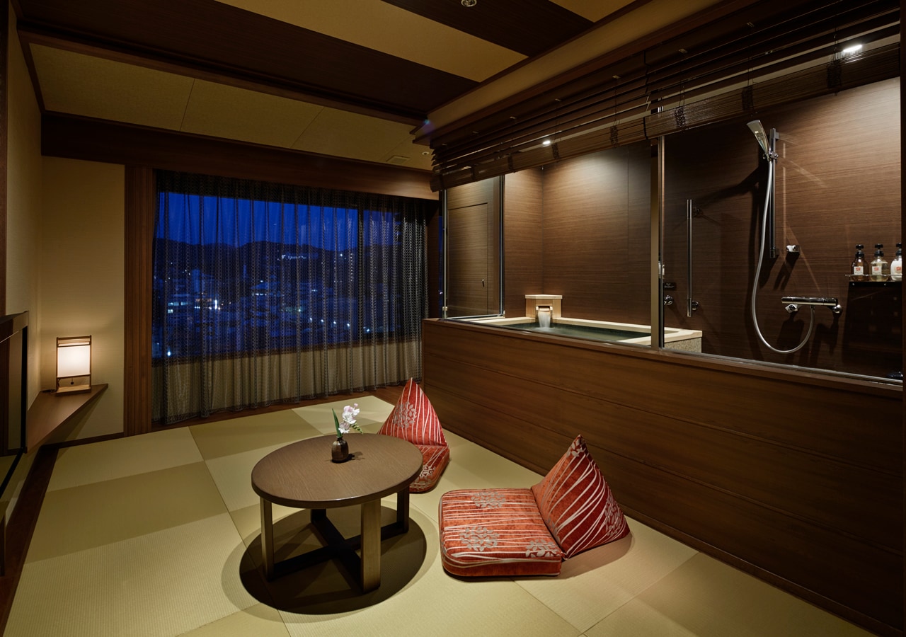 [Non-smoking] Premier room with hot spring Japanese and Western room 2021.06