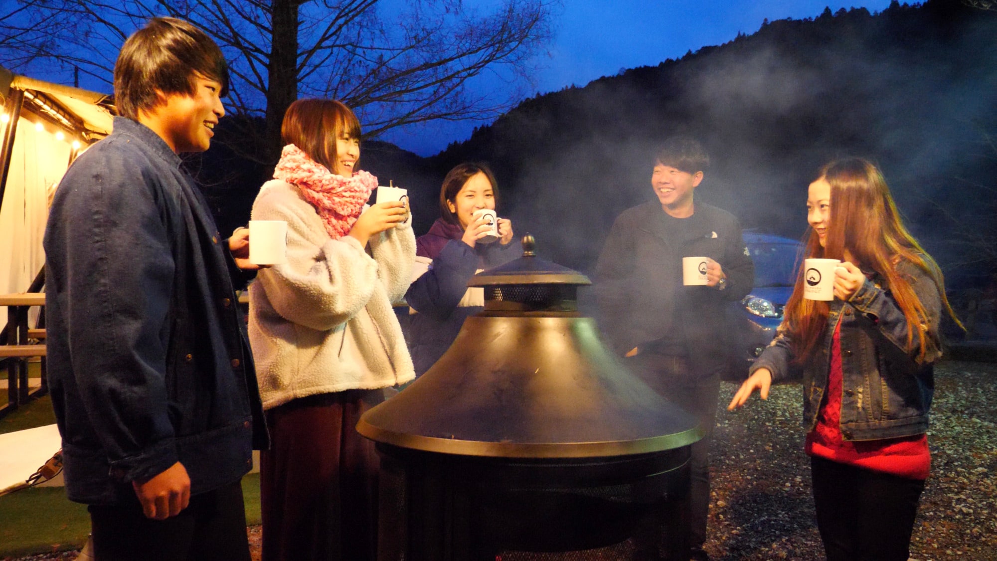 Enjoy a fun time under the stars.