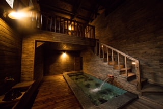 Large communal bath