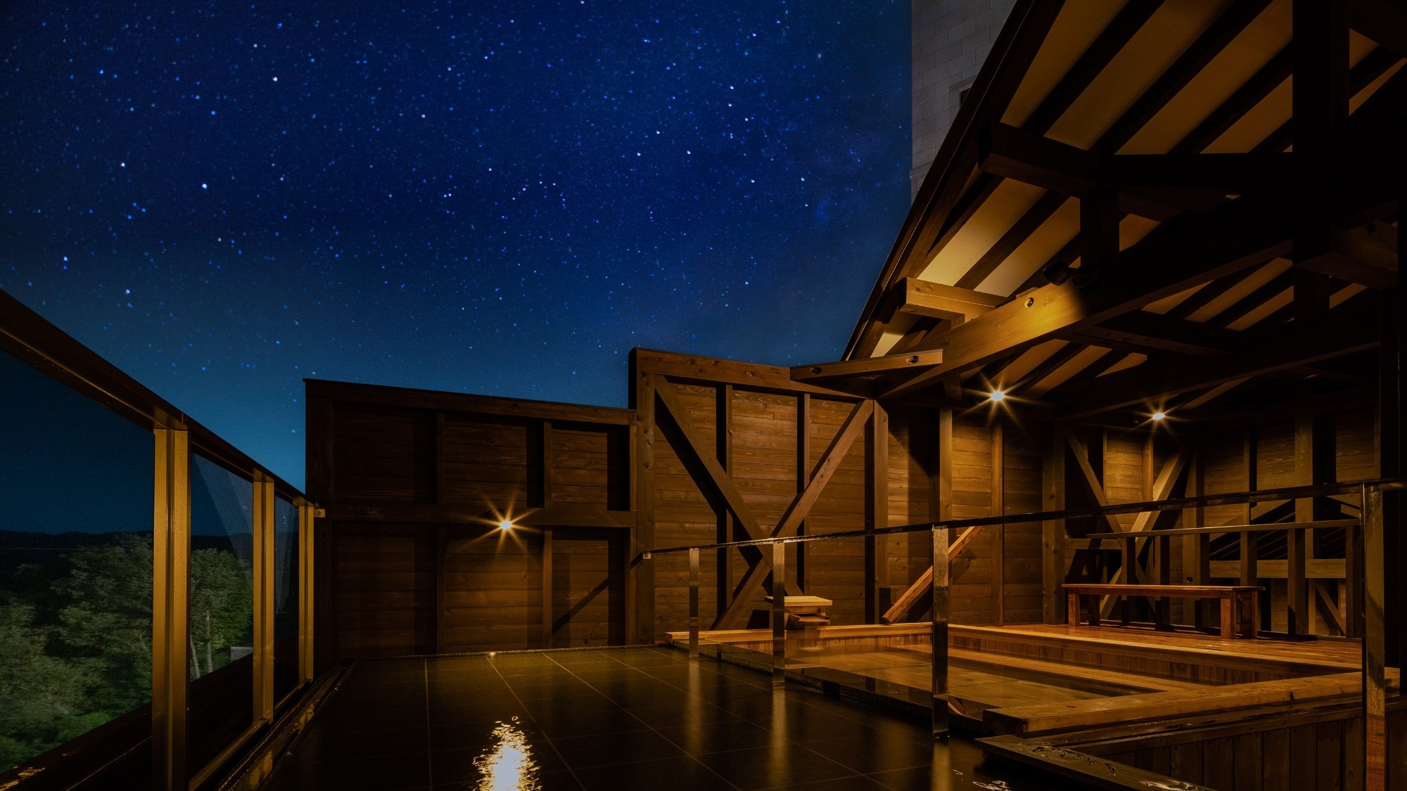 Open-air observation bath "Ark of the Sky"