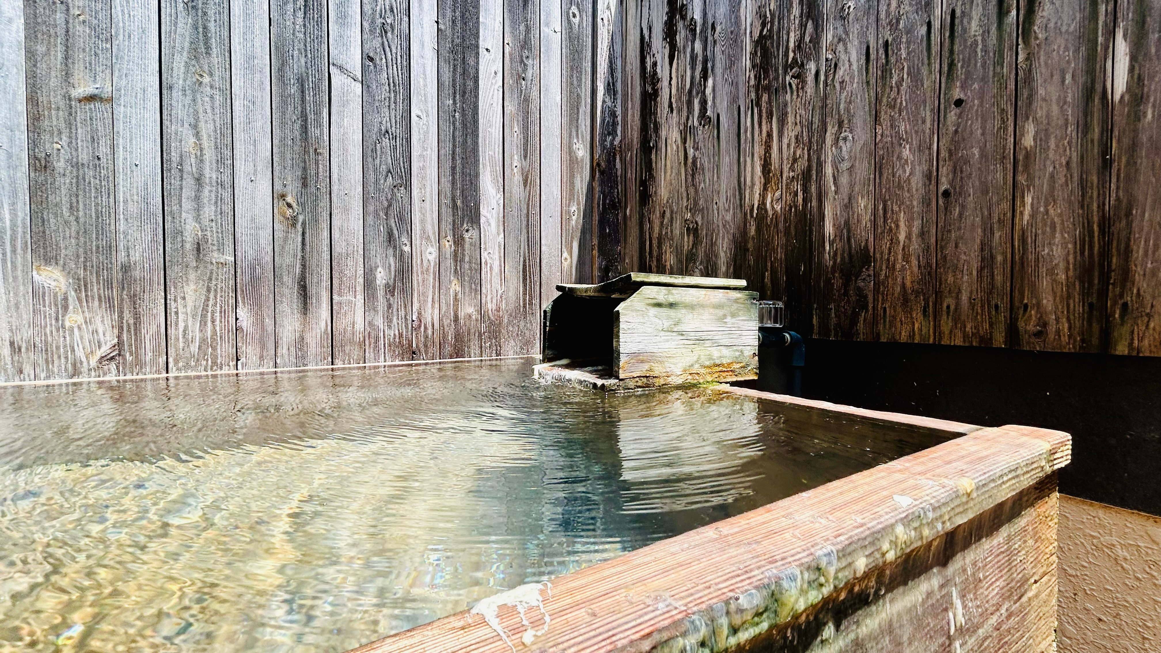 [Non-smoking] Western-style room with open-air bath with natural hot spring water (mountain side)