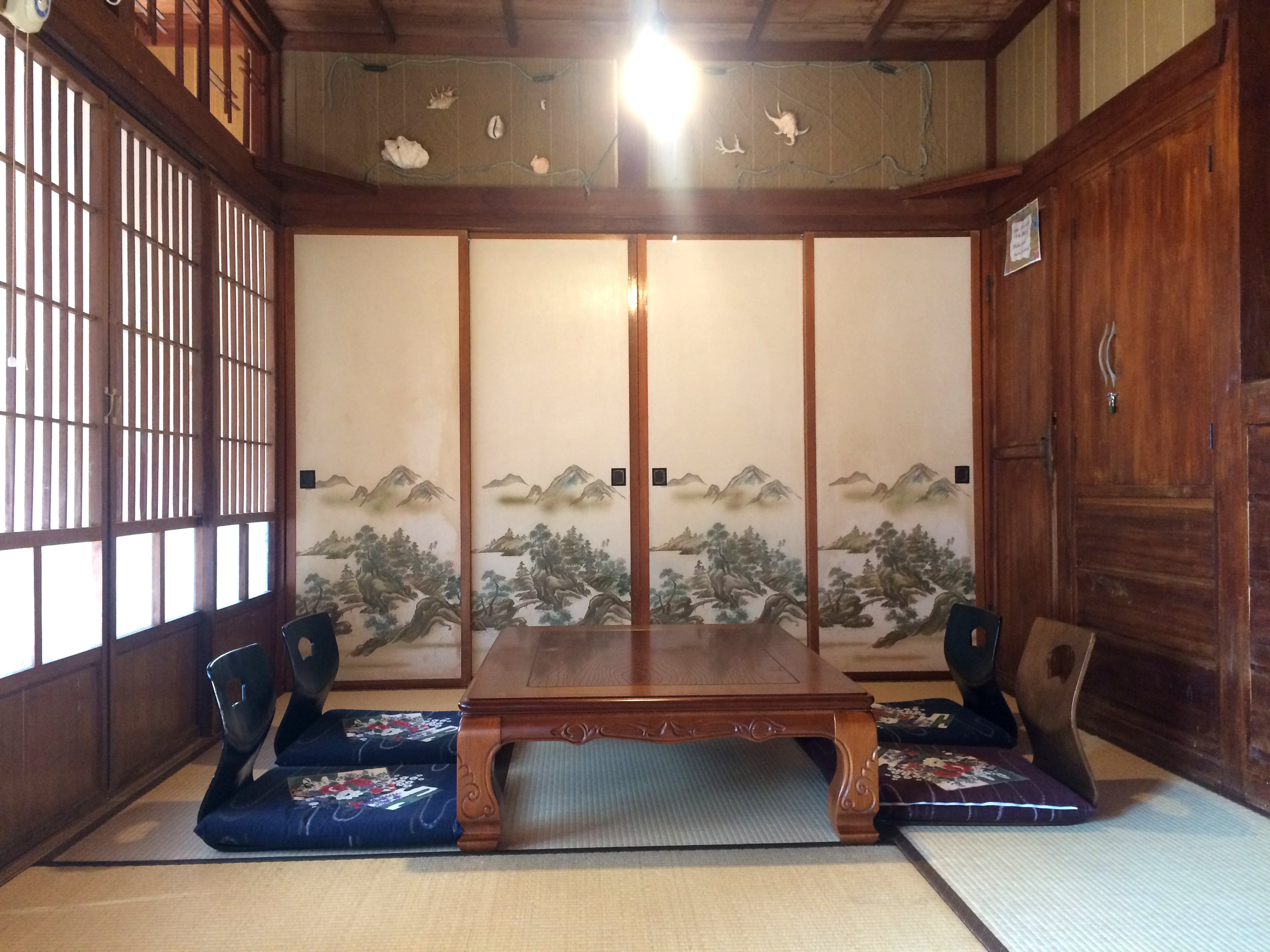 Spacious Japanese-style room