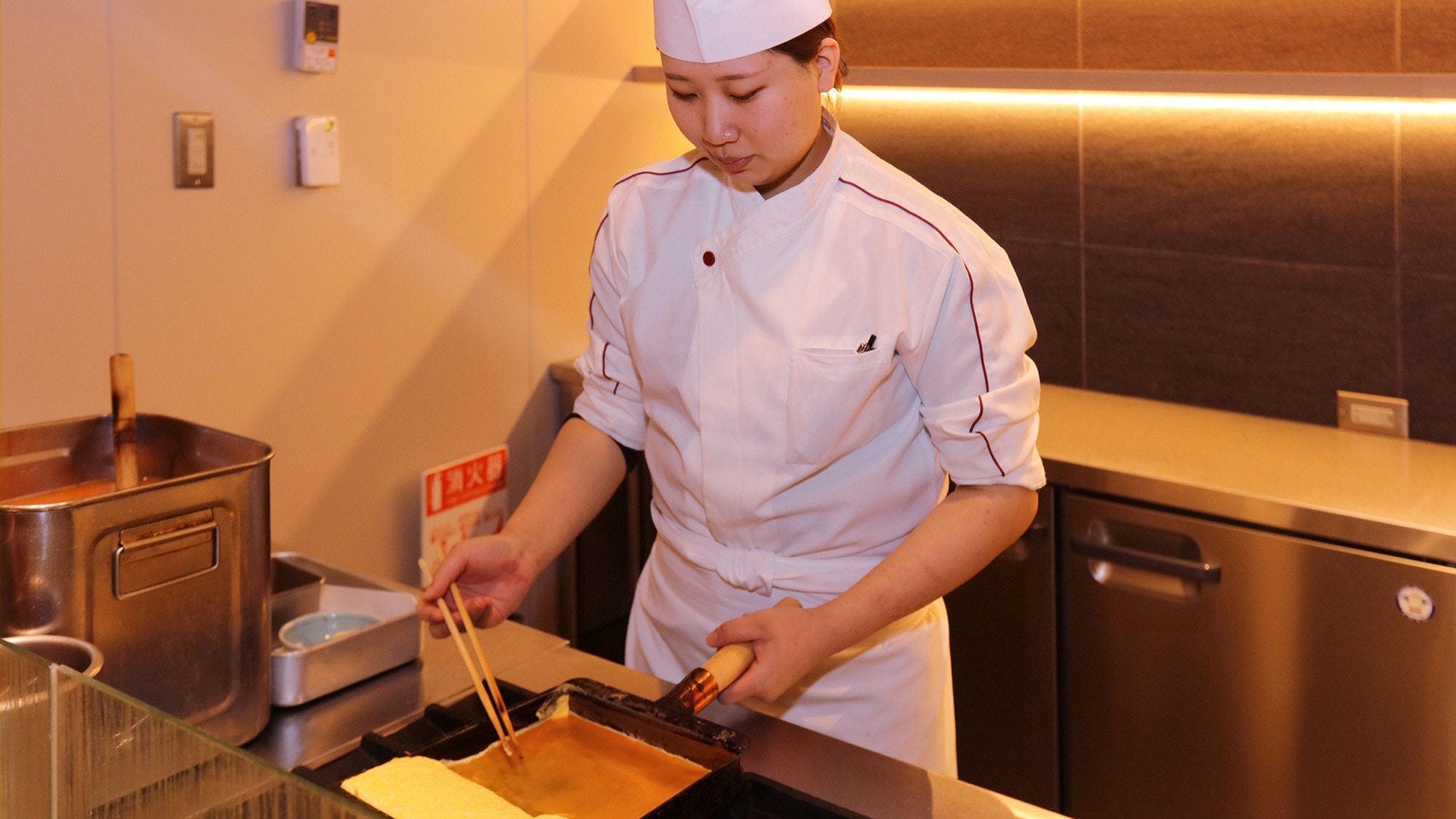 [Dashi Rolled Eggs] ~ Fluffy with a chef demonstration ~