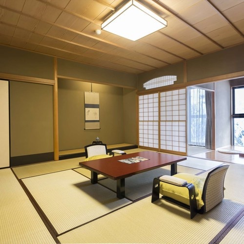 Pure Japanese room 12.5 tatami + hearth room