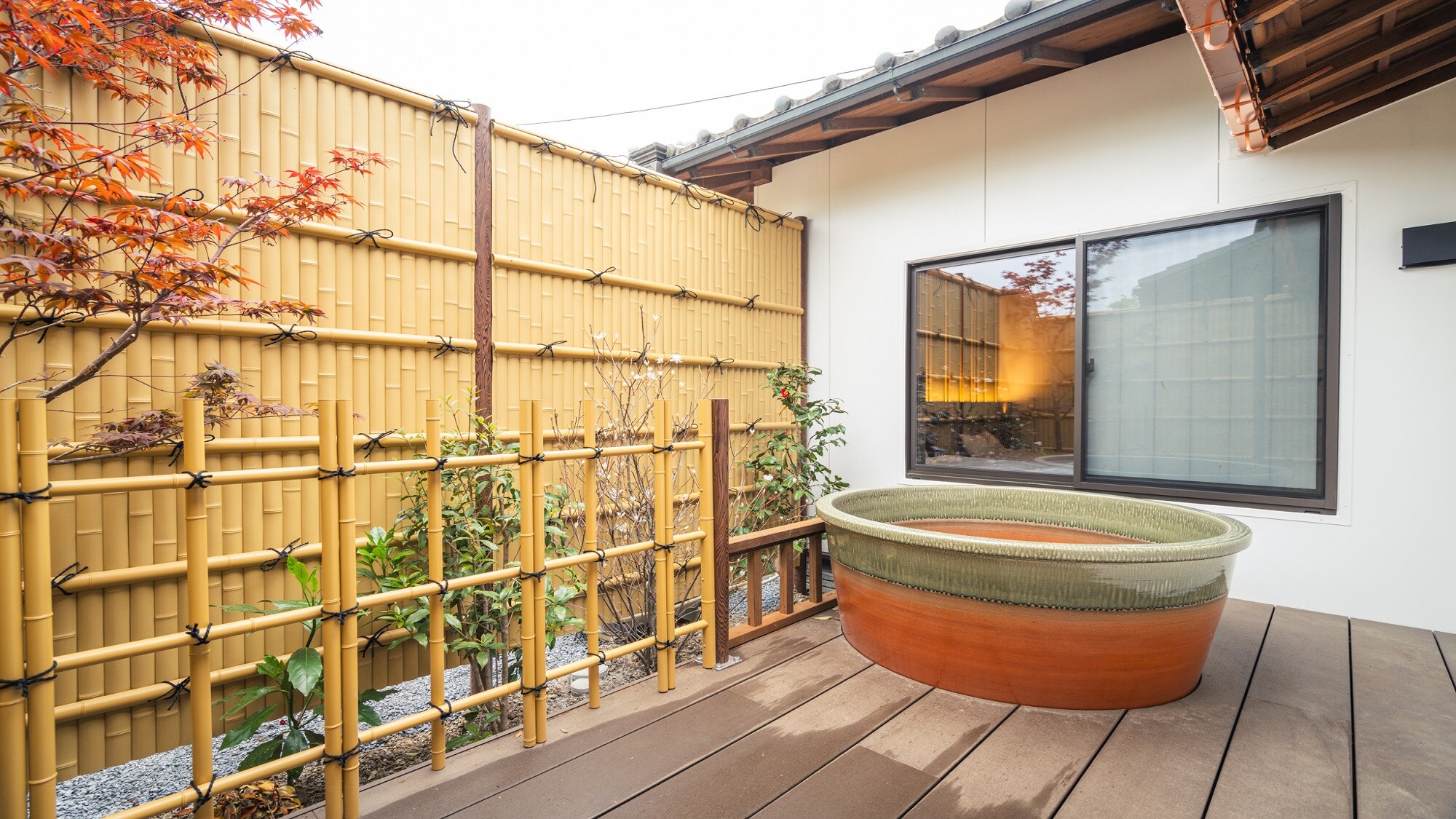 [Lampiran] Termasuk kamar mandi terbuka ☆ Kamar bergaya Jepang modern sedang (ruang mandi terbuka)