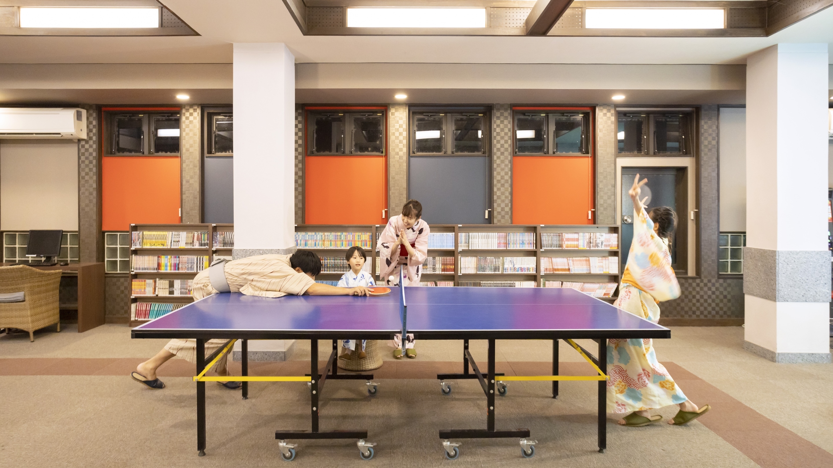 Table tennis corner