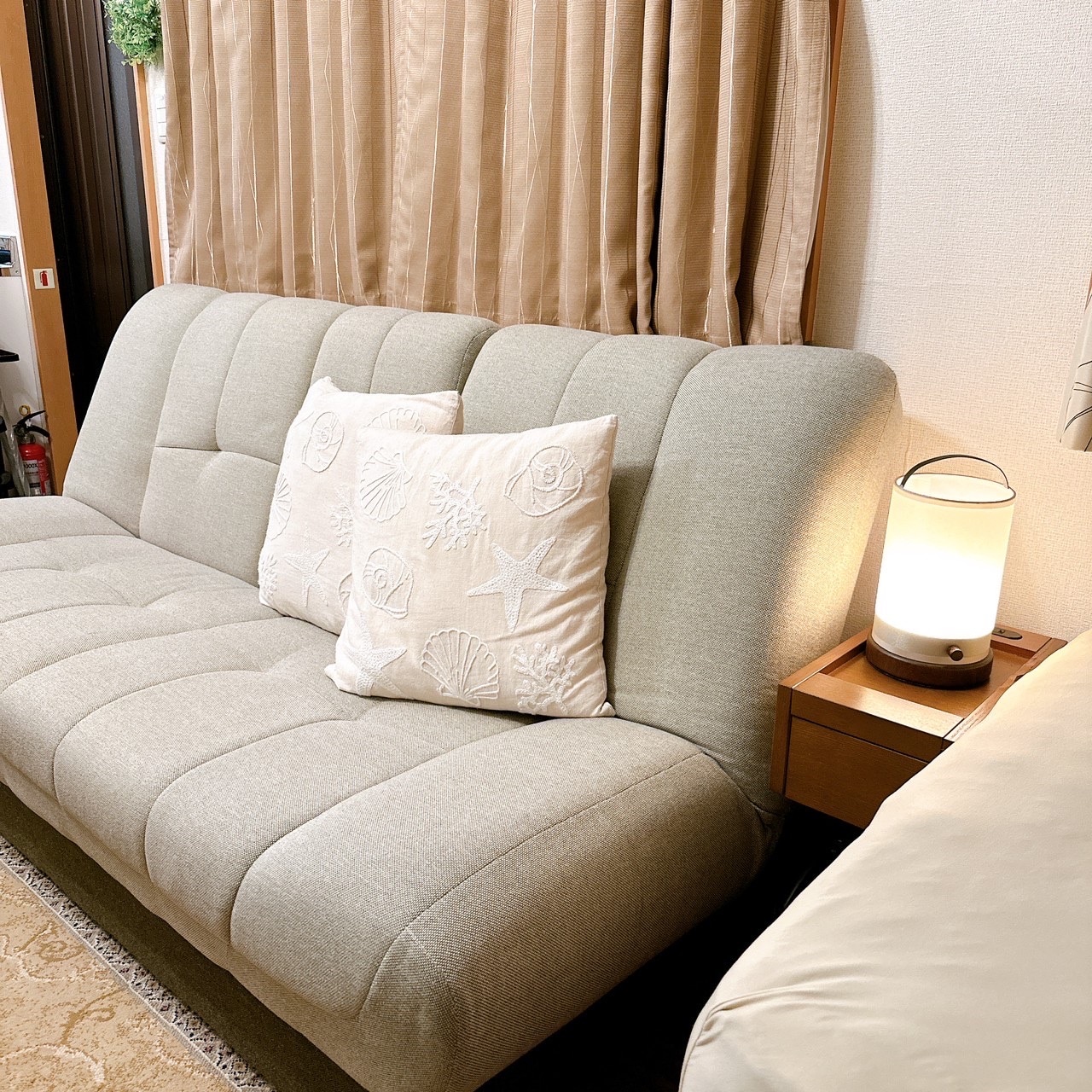 Guest room sofa