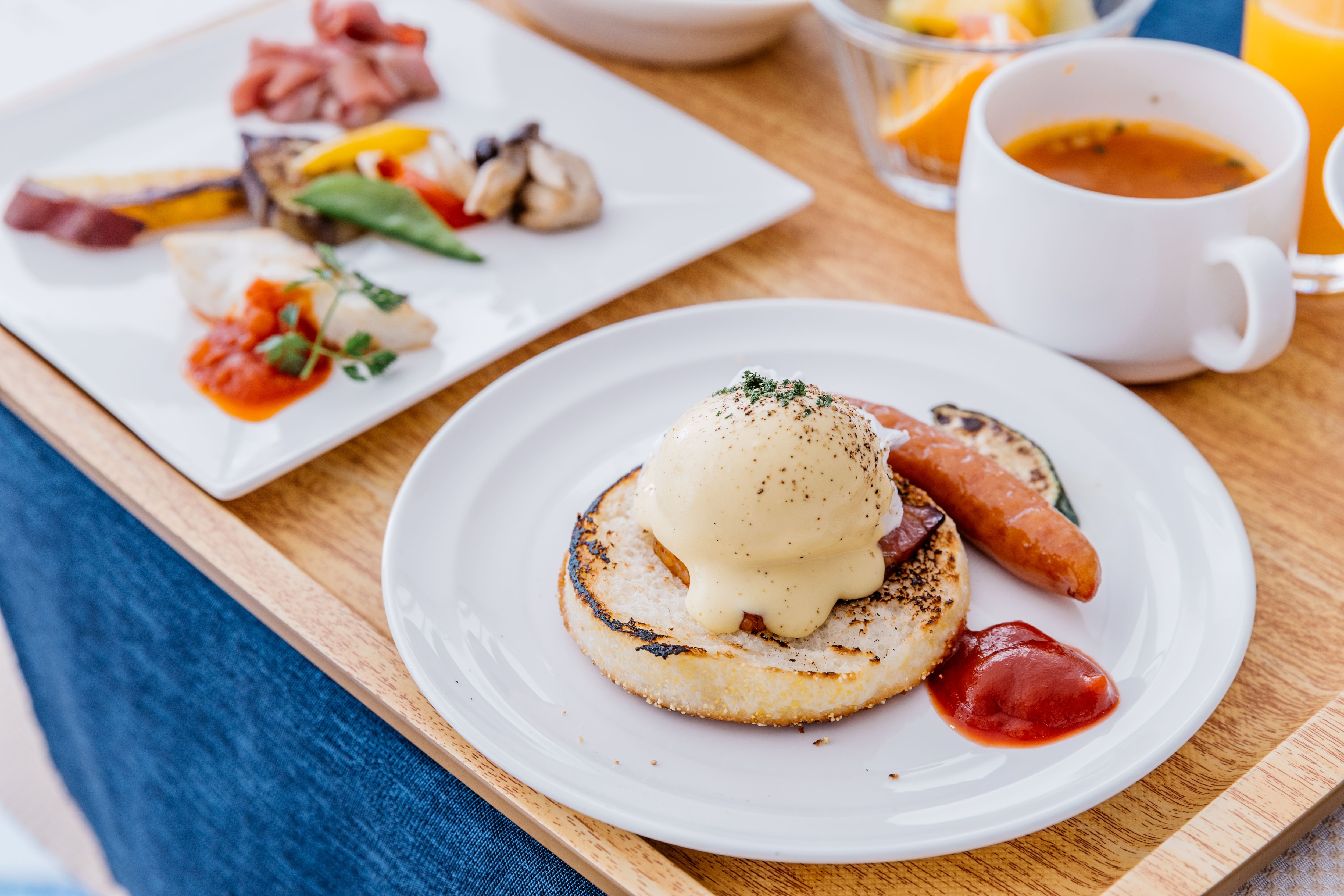 [Breakfast Set Plate]